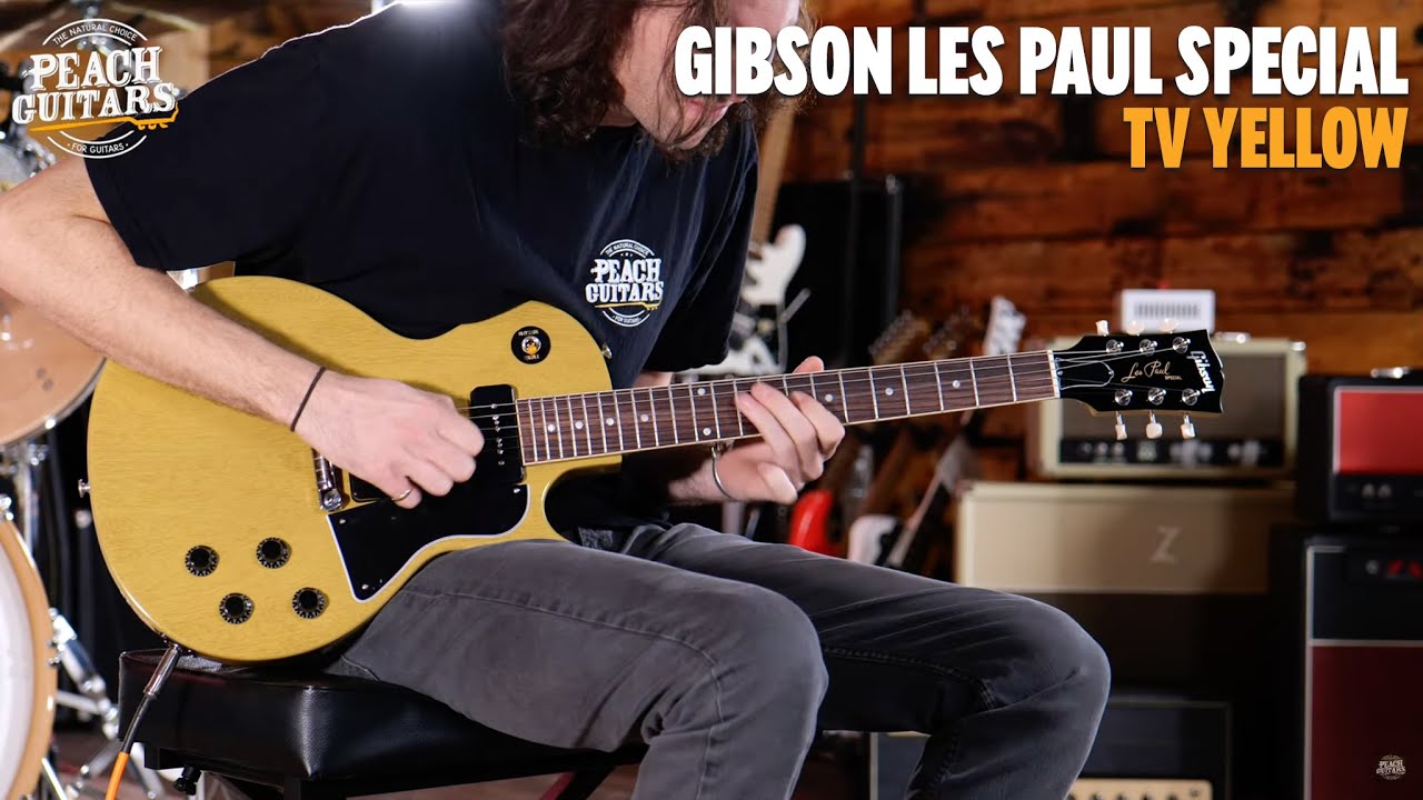 No Talking...Just Tones | Gibson Les Paul Special - TV Yellow