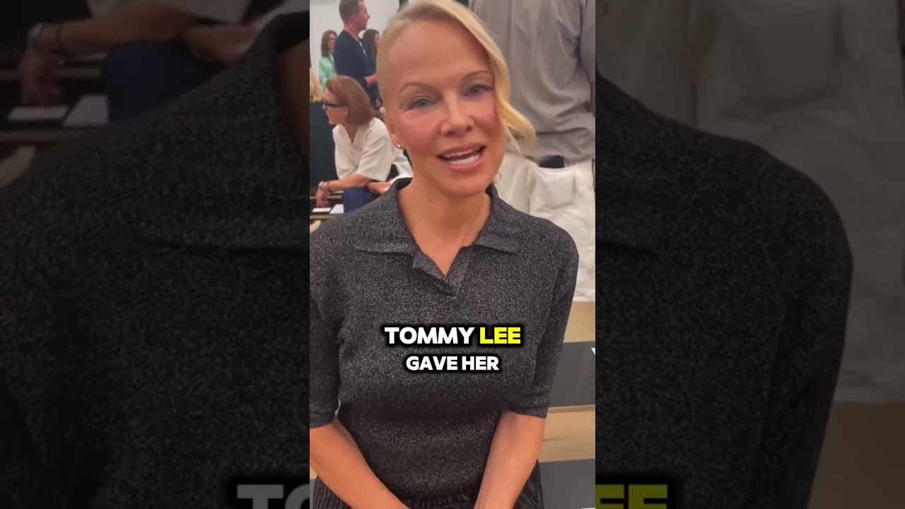 No wonder 57-year-old Pamela Anderson refuses to wear makeup. Her five ex-husbands gave her a super