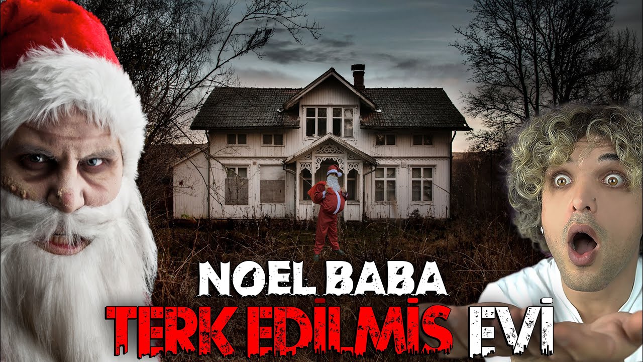 NOEL BABA 'nın TERK EDİLMİŞ EVİNE GİRDİM !! ( SANTA vs GRİNCH FİGHT ) 😱 - Mert Yazar