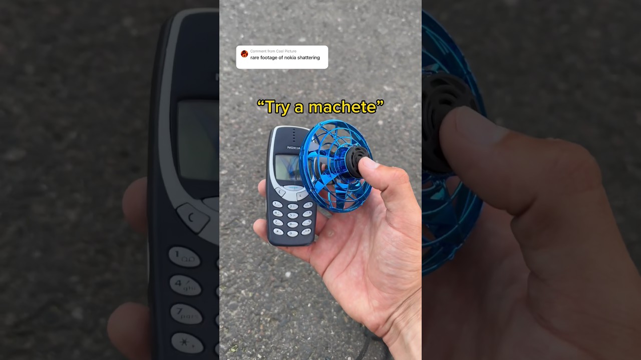 Nokia 3310 vs Ravvisa Spinner⚔️