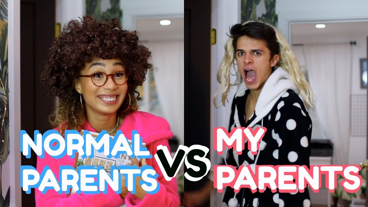 NORMAL PARENTS VS MY PARENTS (w/ MyLifeAsEva) | Brent Rivera