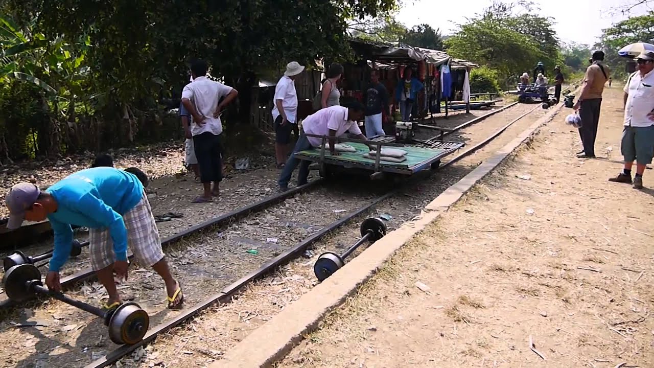 Norry - Bamboo Train. Battambang, Cambodia