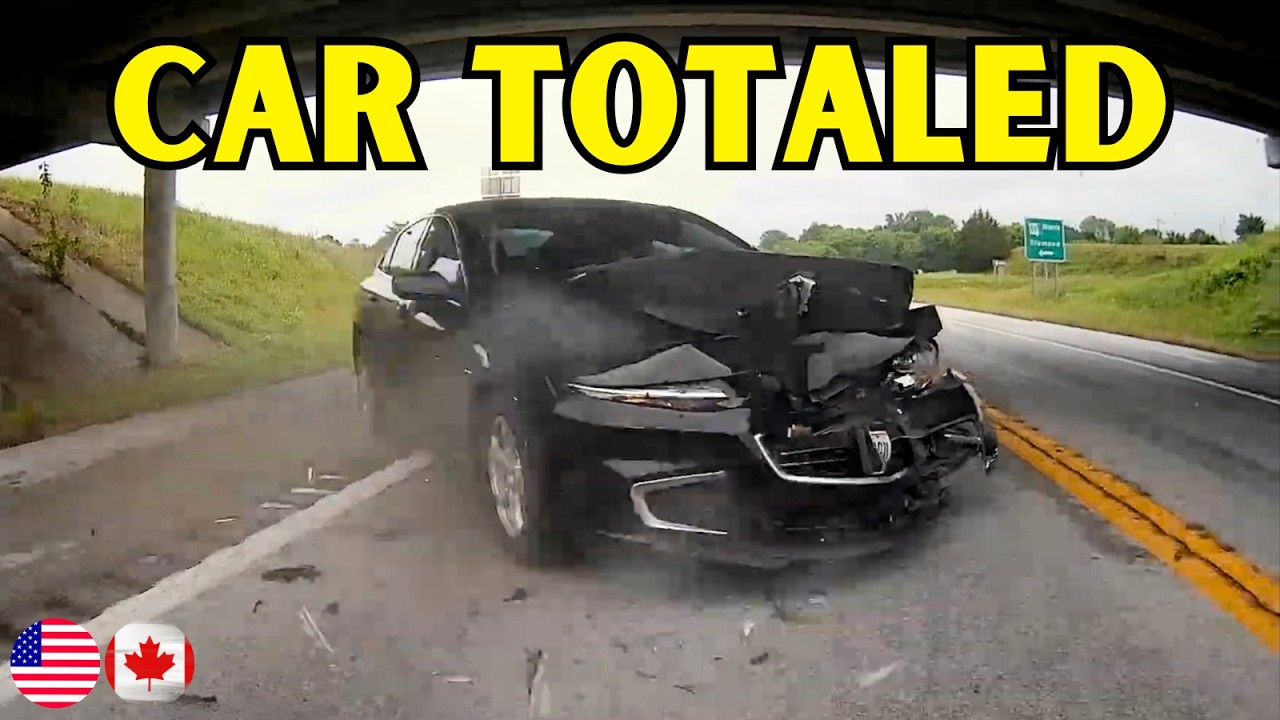 North American Car Crash Compilation - 741