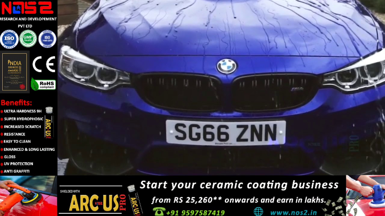 NOS2 Ceramic coating for vehicles