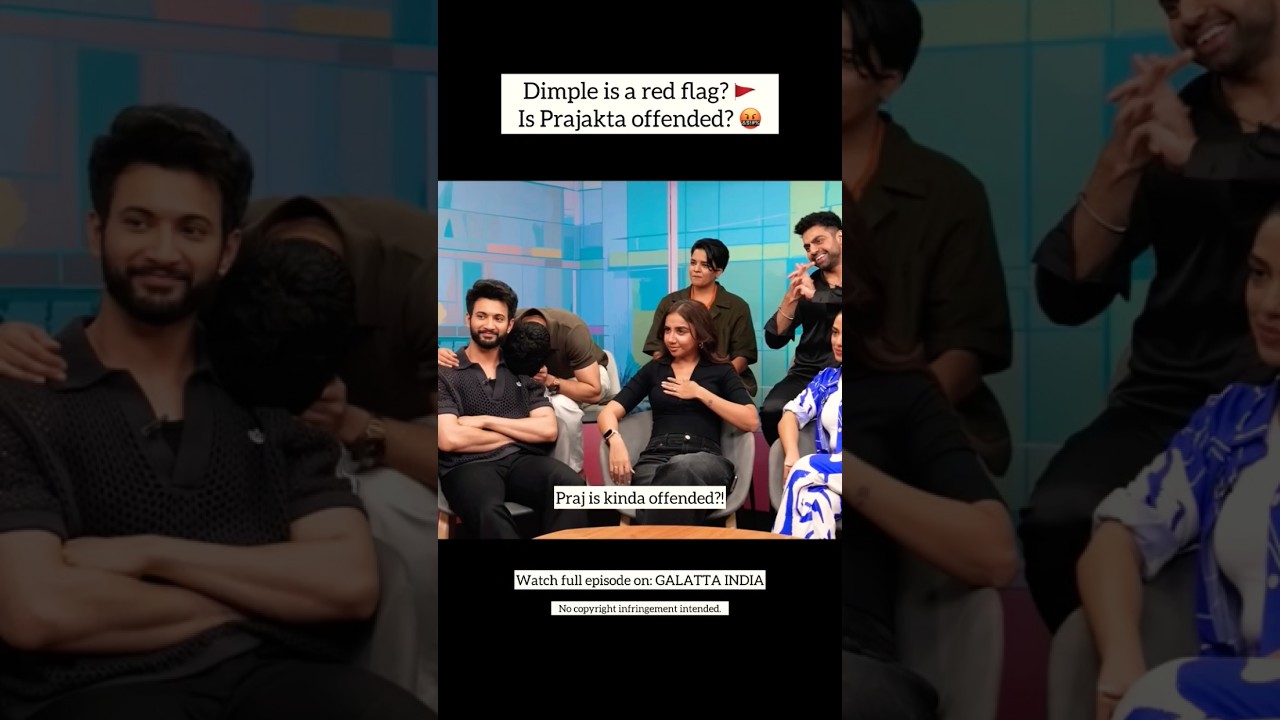 Not Dimple Offended?! 💔😱 The Tea Is HOT 🥵☕😱 #mismatched #mostlysane #rohitsaraf #ahsaaschanna