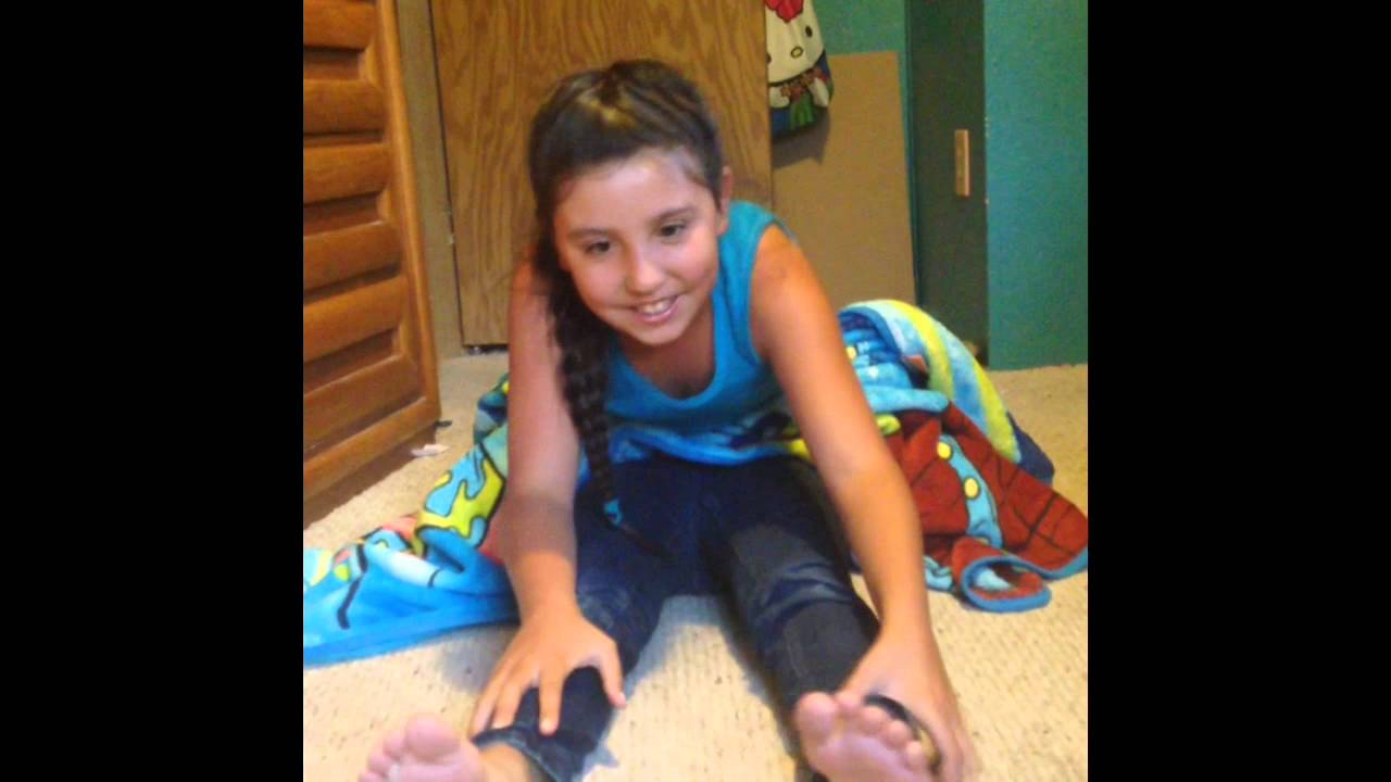 Not my legs yoga (kids version)