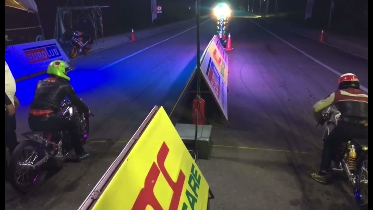 Nova dash vs Rxz ( 150cc Pro Drag )