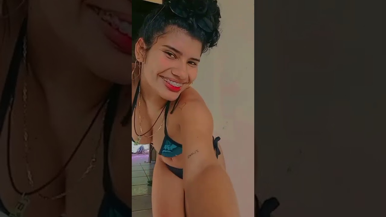 novinha dançando deixa o like
