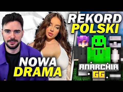 NOWA DRAMA STUU Z FAGATĄ? (NOWY REKORD POLSKI W MINECRAFT, STUU, EKIPA RAPY)