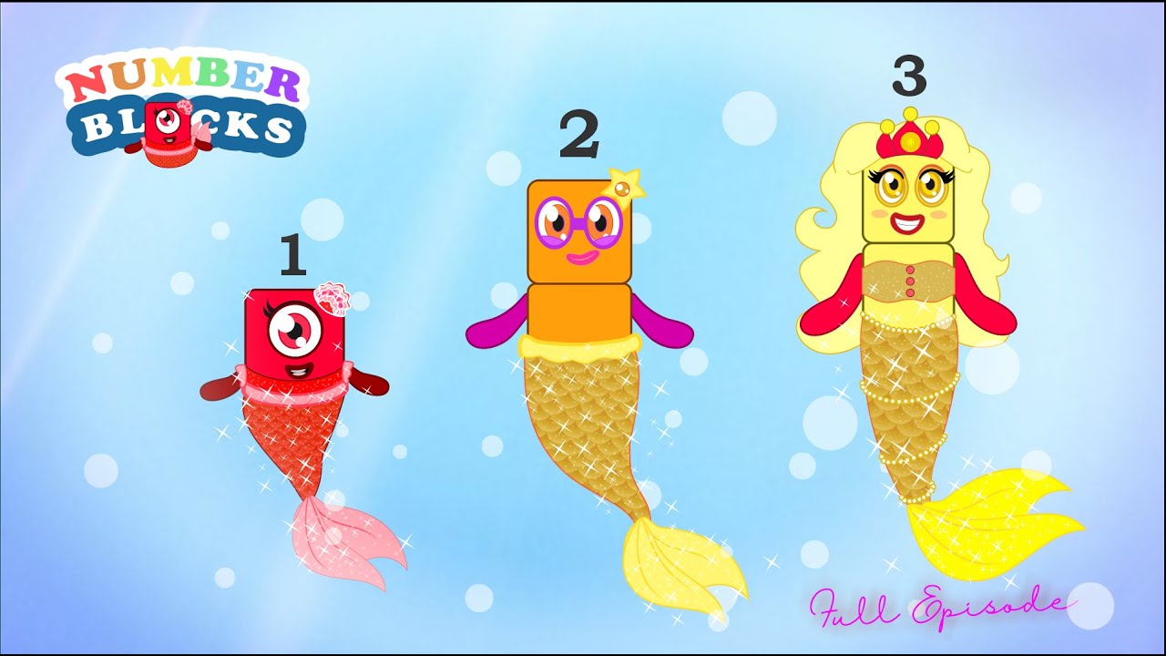 Numberblocks 1 mermaid Fanmade story season 2