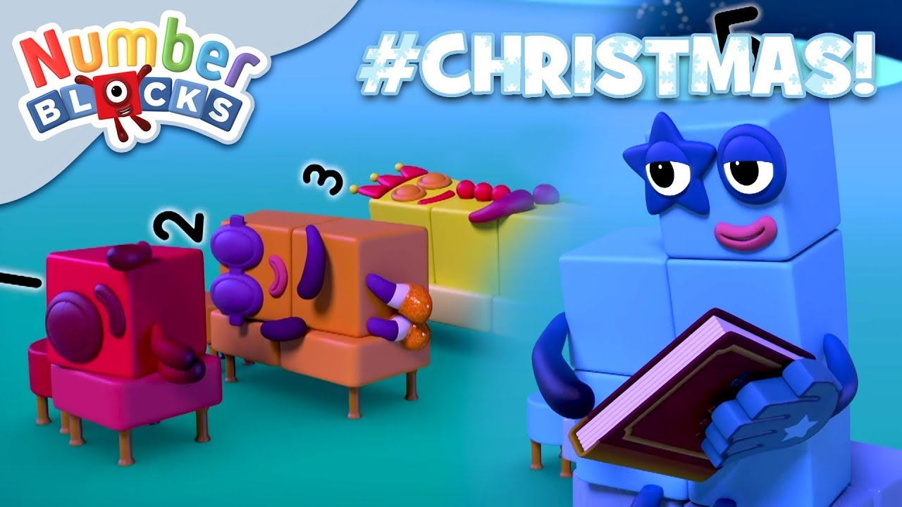 @Numberblocks- #Christmas Bedtime Stories | Learn to Count | Happy Holidays!