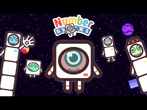 Numberblocks Intro Song but in Outer Space