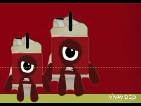 Numberblocks intro song but negative numbers version 2