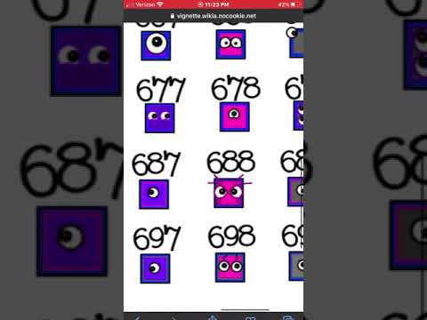 Numbericons 672-1000!