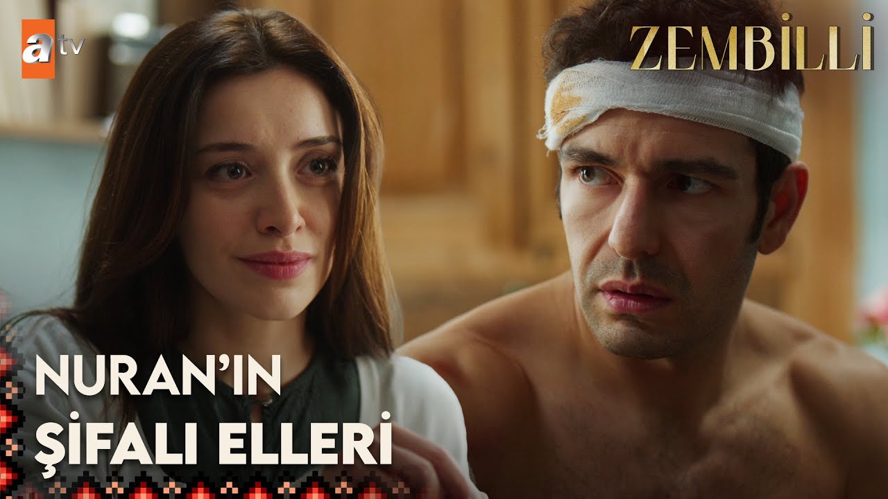 Nuran, Kadir'e pansuman yapıyor - Zembilli