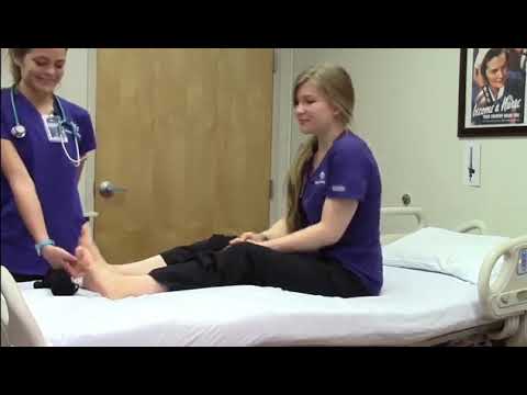 Nurse Tickling Feet
