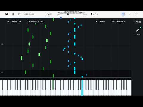 Nyan Cat Piano composition