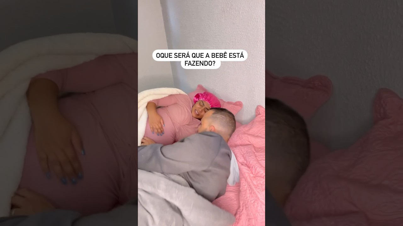 O que a bebê faz dentro da barriga 😅#gravida #mãe #shorts #gravidez #maternidade