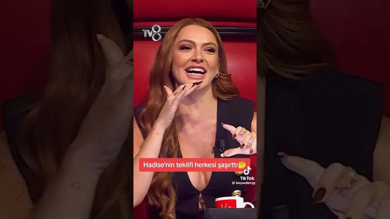 O Ses Türkiye Hadise'nin Teklifi Herkesi Şaşırttı !!! #osestürkiye #yılbaşı #tv8 #hadise #2025