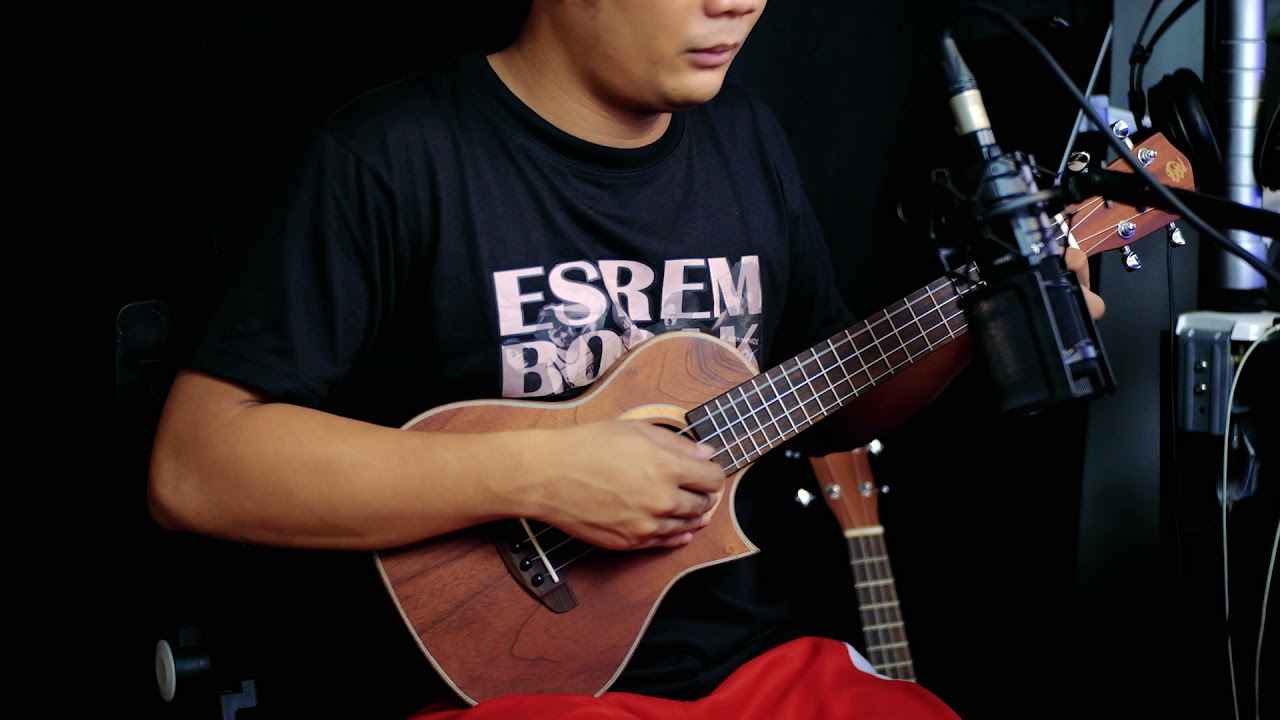 OB (Olin Bandilla) Tenor Ukulele With Cutaway  - ALL SOLID Mahogany Sound Demo