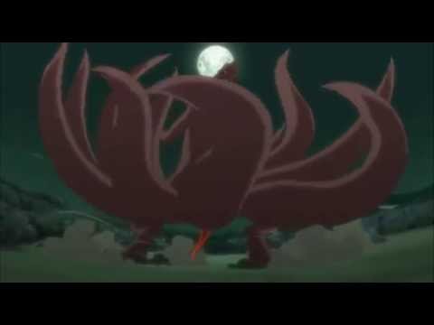 Obito Uchiha extracts the Nine Tails from Kushina