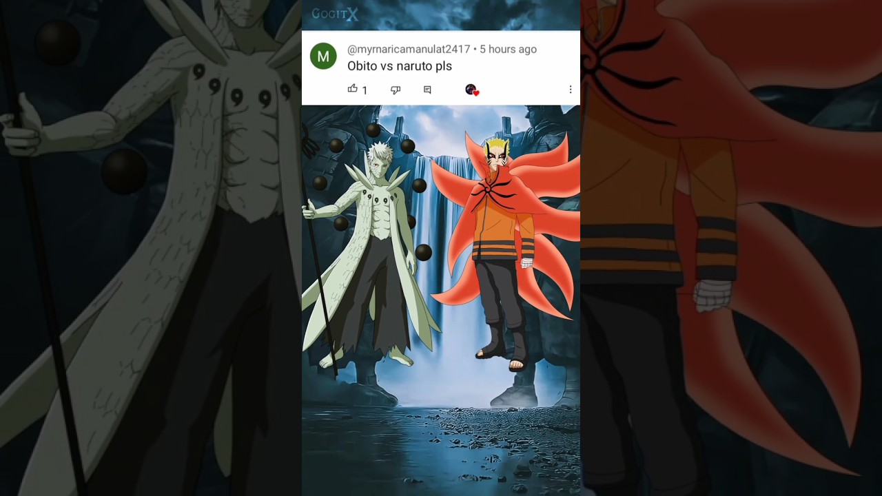 Obito VS Naruto