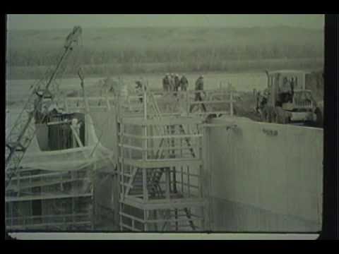 October 1963 Leland Olds Station construction