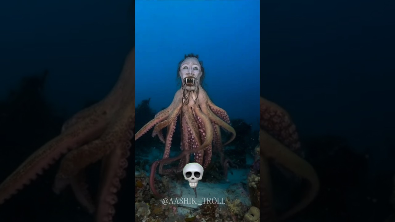 Octopus Can't be Scary 💀