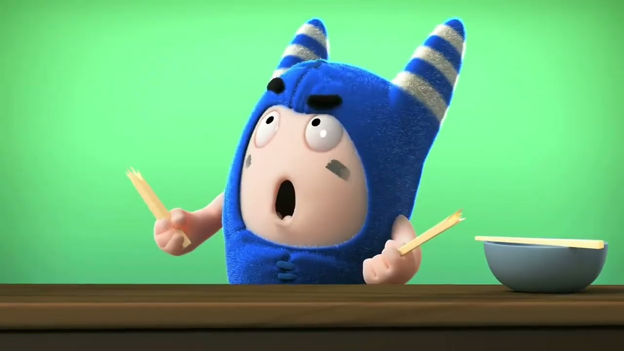 oddbods intro rare