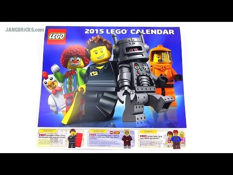 Official LEGO 2015 Calendar!