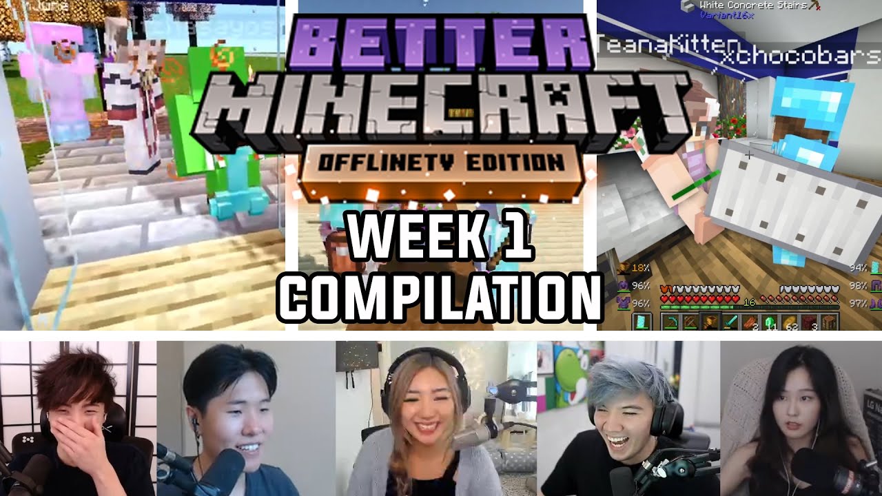 OfflineTV Minecraft SMP - Funny Moments (Week 1)