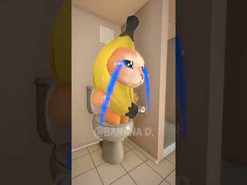OHIO Banana Cat wants to go to the Toilet