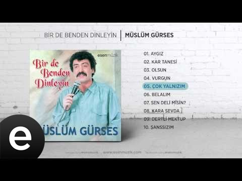 Çok Yalnızım (Müslüm Gürses) Official Audio #çokyalnızım #müslümgürses - Esen Müzik