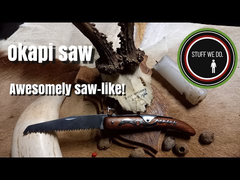 Okapi Pocket Knife Saw
