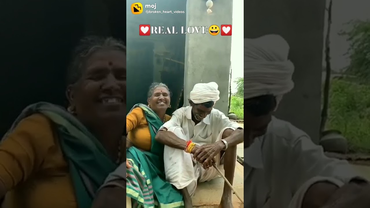Old uncle aunty ❤️😍real love