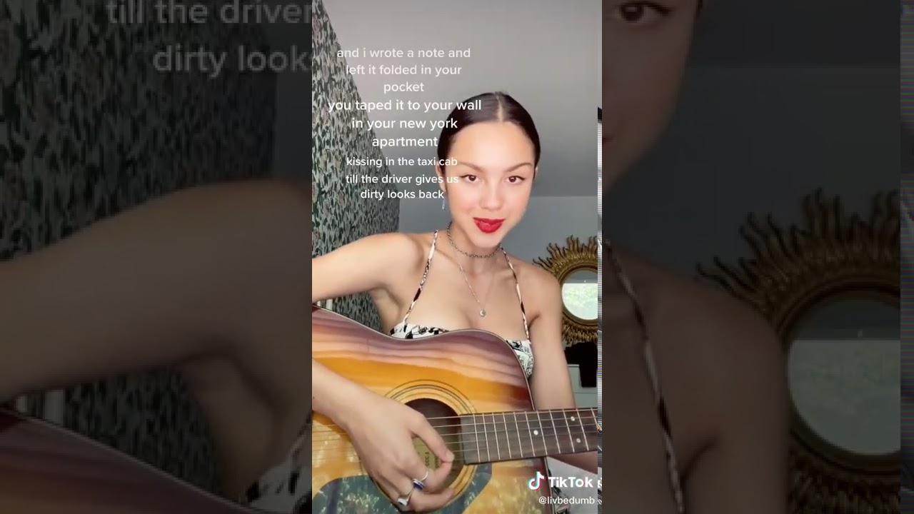 Olivia Rodrigo - Tiktok Song (l-o-v-e)