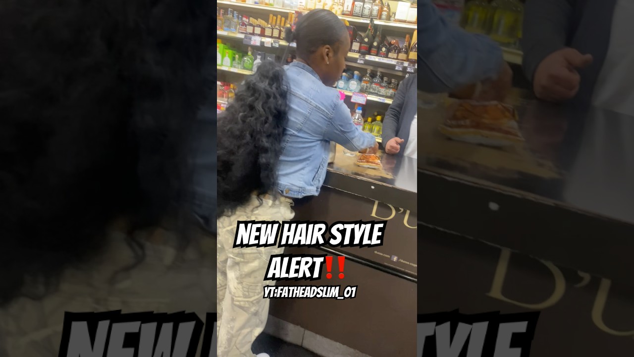 omg her pony tail iz bout to drop #fashion #hairstyle #funnyshorts #live #trending #iykyk #ponytail