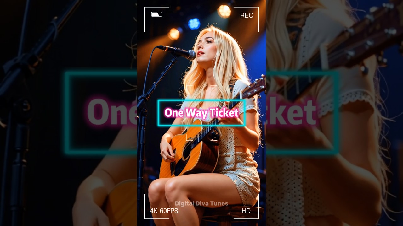 One Way Ticket - Lyrics - Tanja Thomas #ai #coversong #classic #masonmusic #lyrics