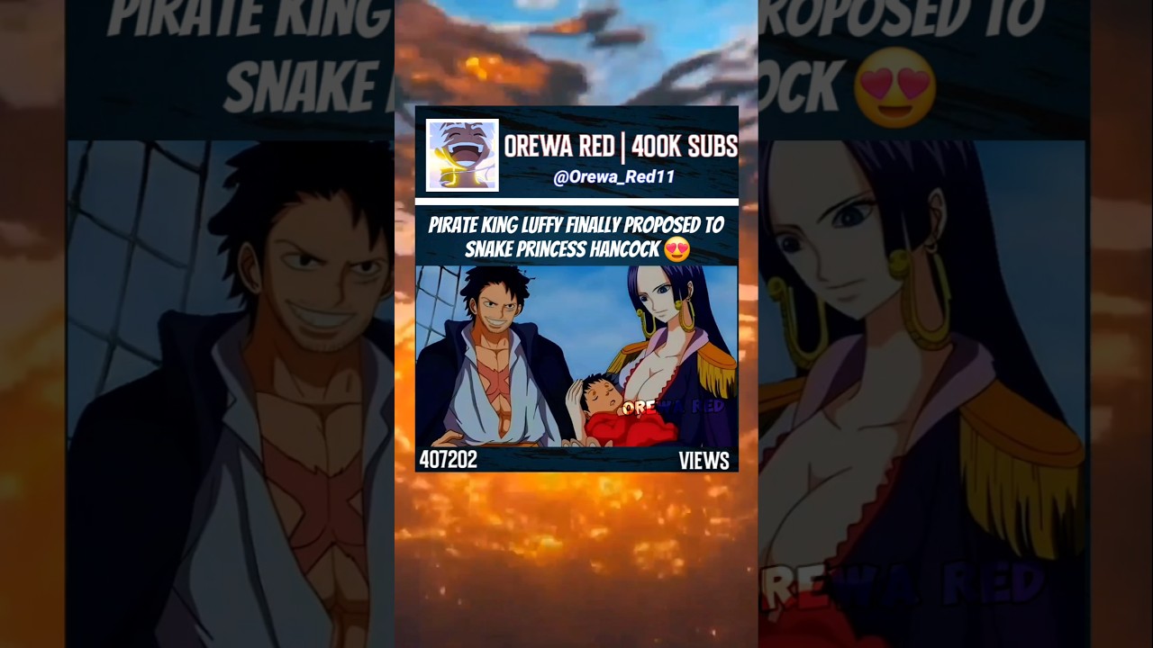 #onepiece #luffy #hancock