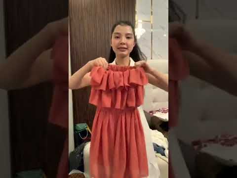 Online shopping & try on haul Dressess-mini dress - gown brand New 90-203$ @Tamnhi90 Best seller