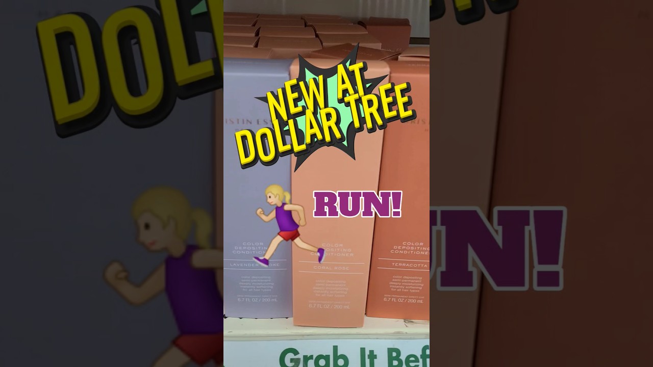 Only $1.25?!  🤑 New Find at Dollar Tree #dollartree #newlines #shorts #haircare #hair #fyp