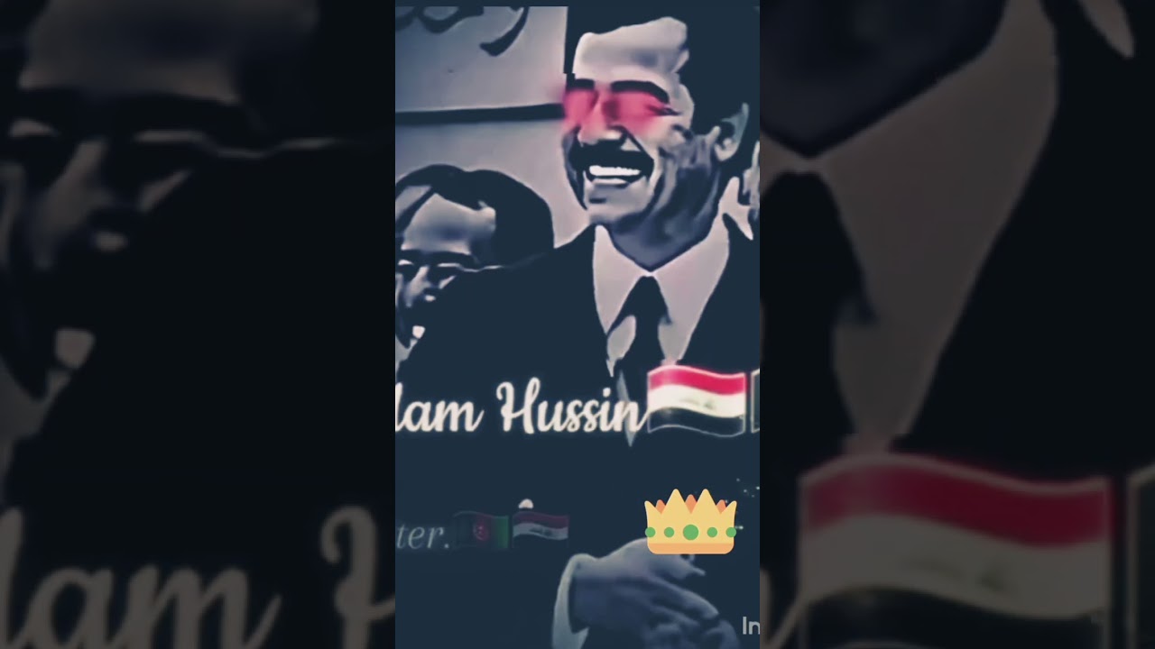 only Sadar Saddam Hussein great leader of Muslim ummah 🤲😭