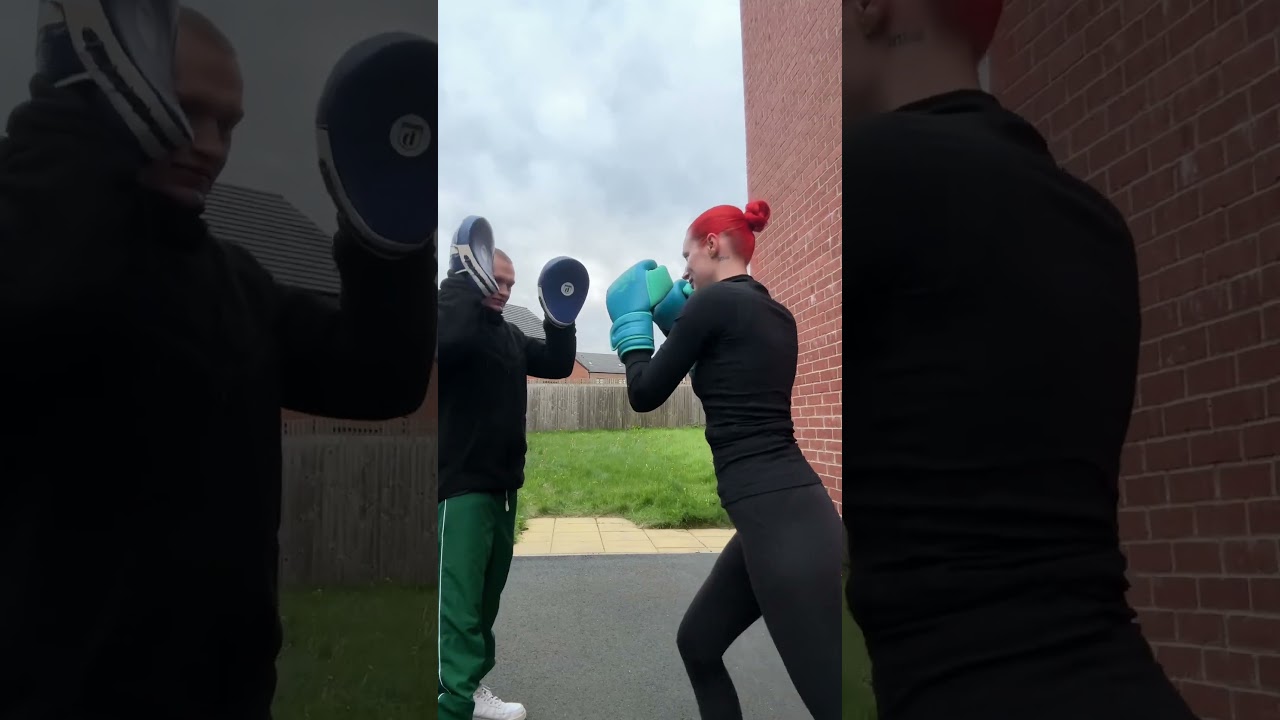 OnlyFans girl to influencer boxer? 👀 #shorts #reels #fitness #egirl