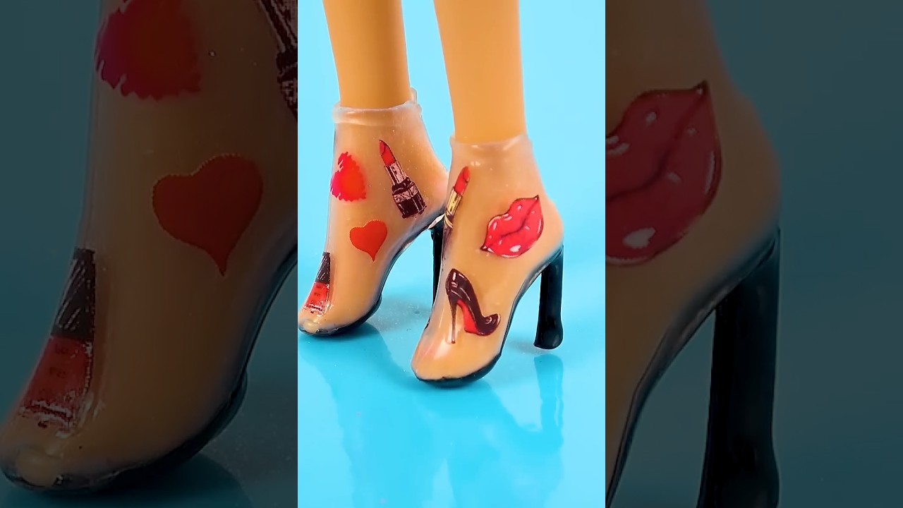 Oops 😂 Barbie Shoes Situation :)