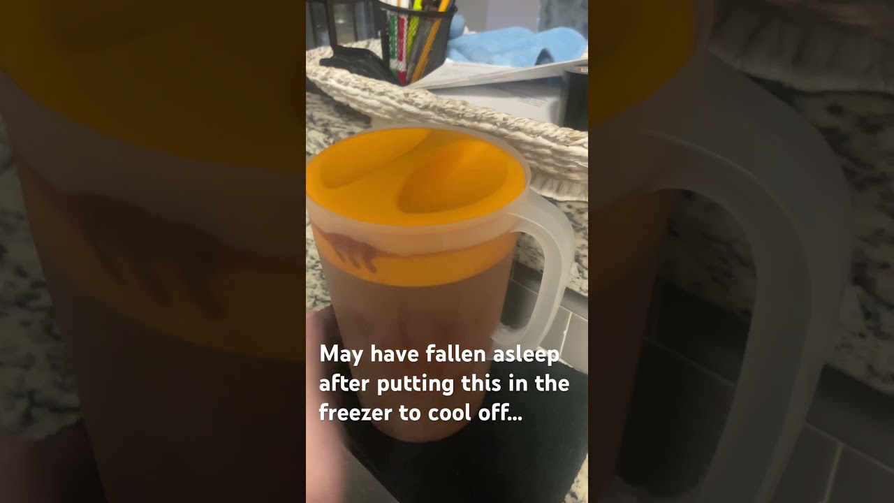 Oops! Frozen Sweet Tea!