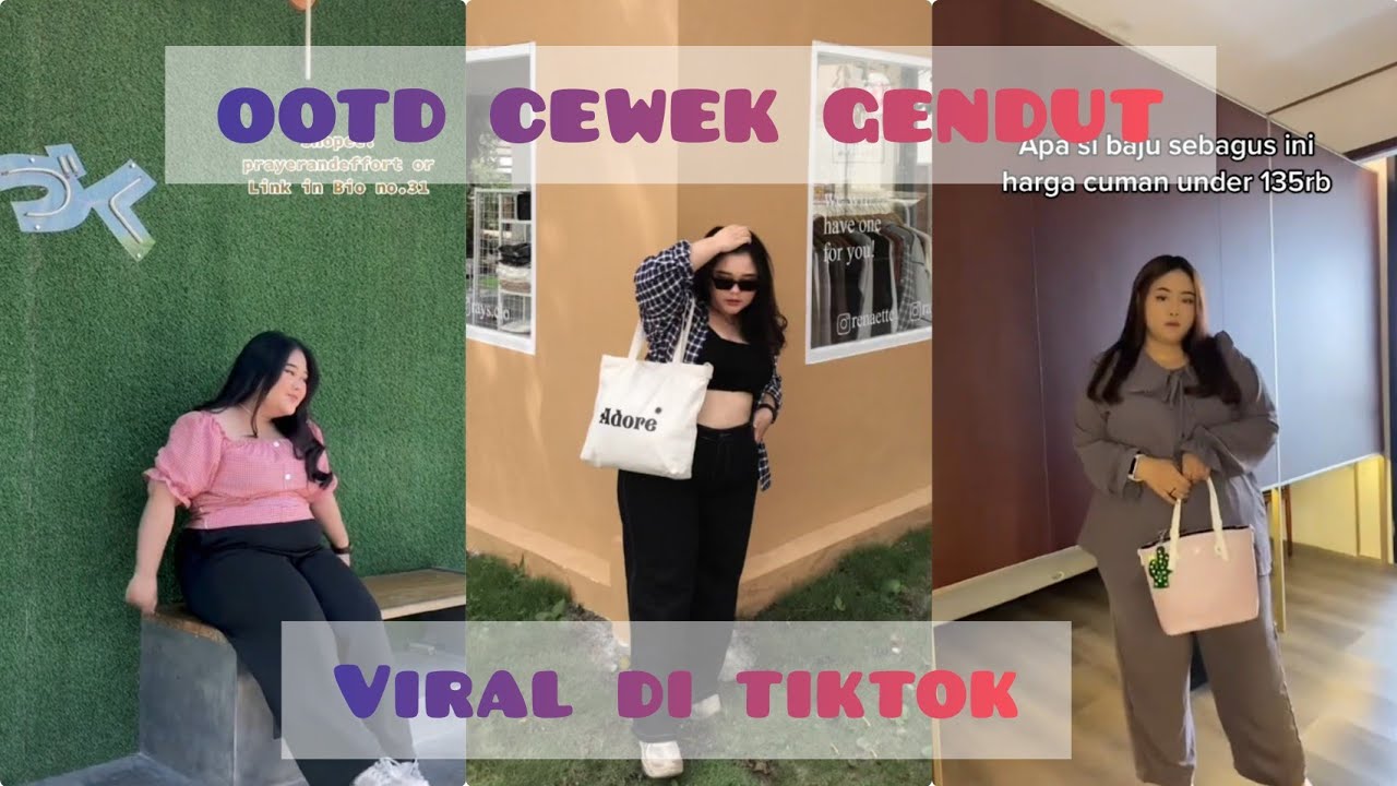 OOTD BIG SIZE ✨ OOTD CEWEK GEMUK VIRAL DI TIKTOK