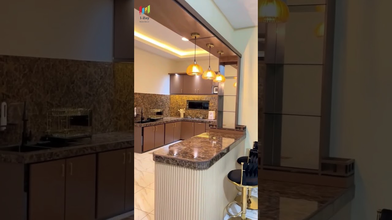 OPEN CONCEPT LUXURY KITCHEN #kitchen #kitchendesign #shorts