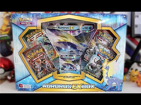 Opening A Pokemon Aurorus EX Box!!