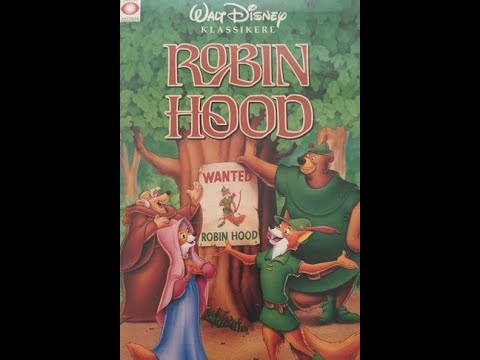 Opening To Disney's Robin Hood VHS - Norwegian/Norsk