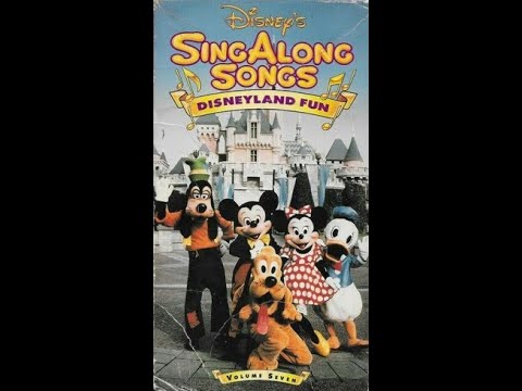 Opening to Disney's Sing-Along Songs: Disneyland Fun 1990 VHS